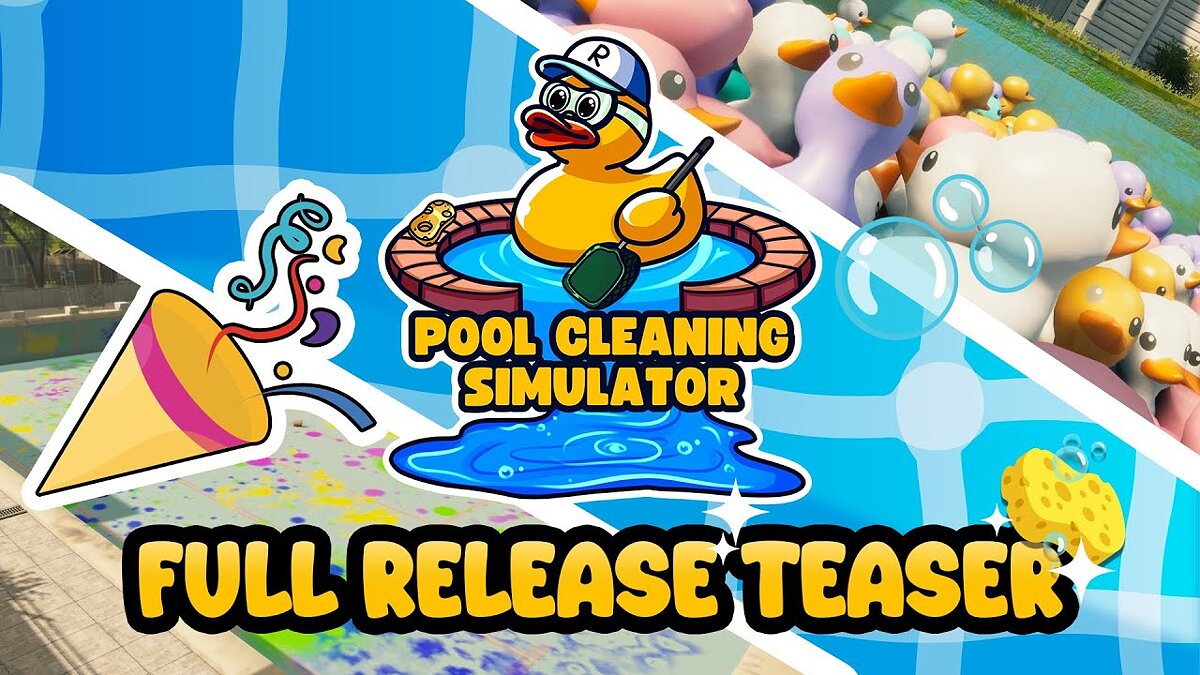 Quackdzilla: Pool Cleaning Simulator - что это за игра, трейлер, системные  требования, отзывы и оценки, цены и скидки, гайды и прохождение, похожие  игры