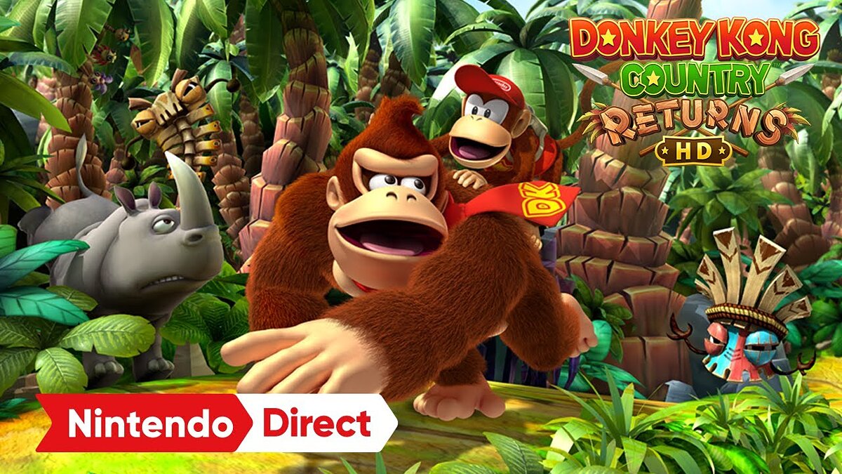 Donkey Kong Country Returns HD - что это за игра, когда выйдет, трейлер и  видео, системные требования, картинки, цена, похожие игры