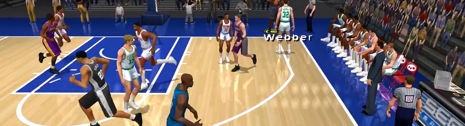 Скриншоты NBA 2K2 - всего 5 картинок из игры