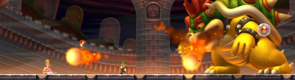 Статьи New Super Mario Bros. U - обзор, превью, мнения