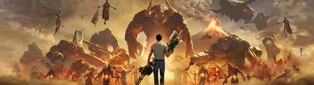 Купить Serious Sam 4 дешево, скидки до 90% 🏷️, сравнение цен в разных магазинах