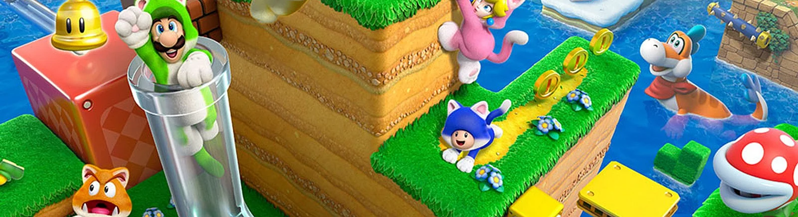 Позитивные отзывы о Super Mario 3D World — 0 мнений