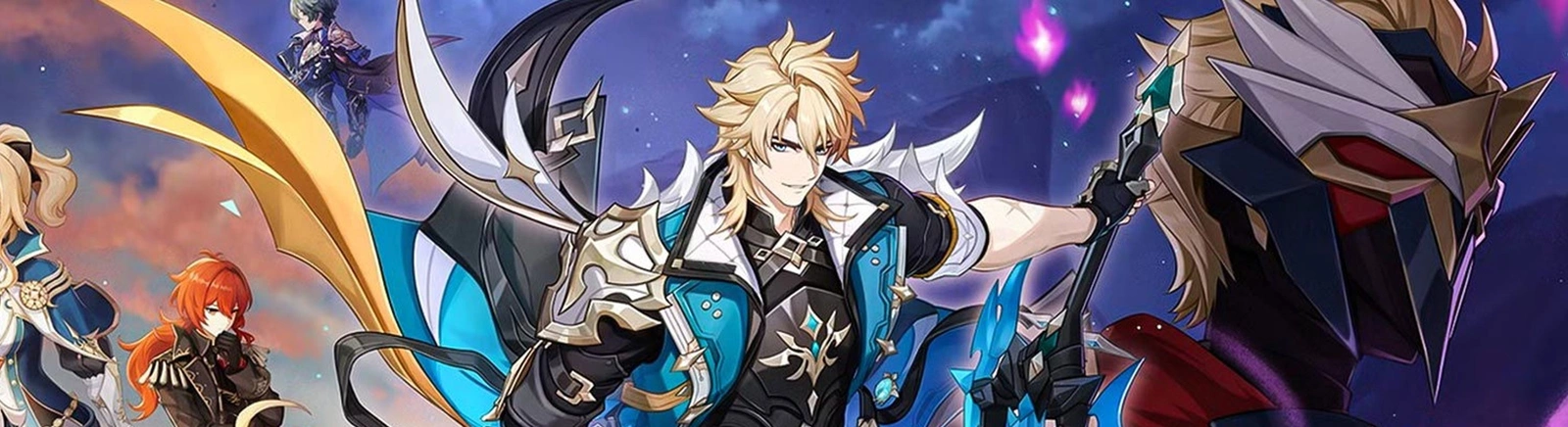 Персонажи и игроки для Genshin Impact