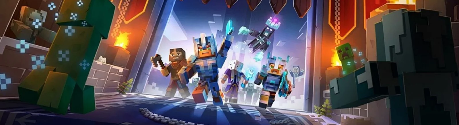 Minecraft Dungeons: Creeping Winter (Minecraft Dungeons: Суровая зима) - что это за игра, трейлер, системные требования, отзывы и оценки, цены и скидки, гайды и прохождение, похожие игры 