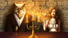 Dinner with an Owl - игра в жанре Point & Click