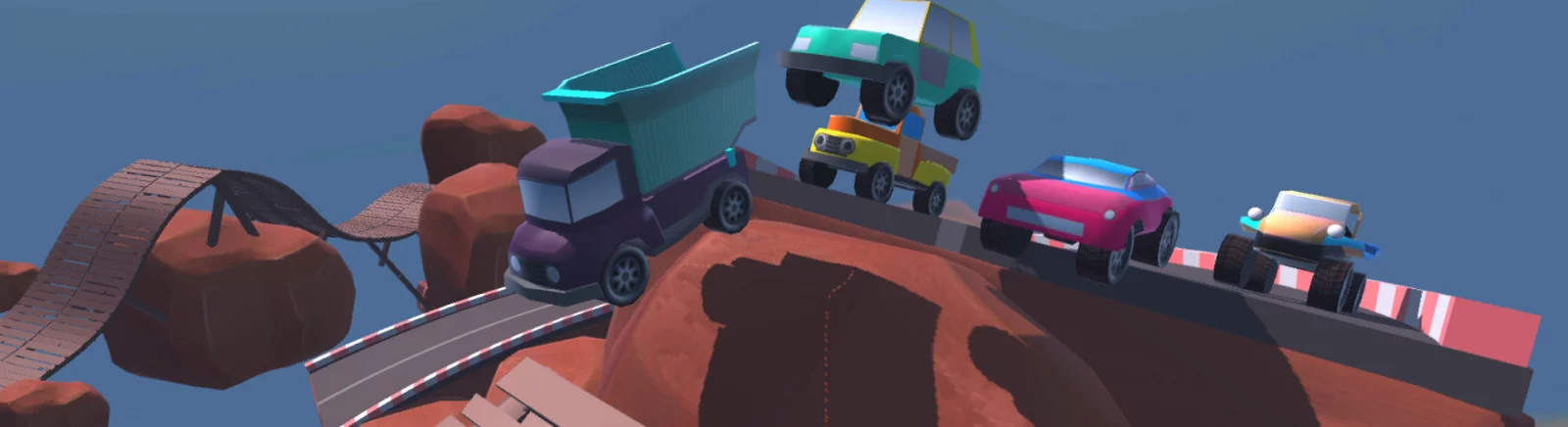 ТОП-6 - игры, похожие на Track racing battle simulator