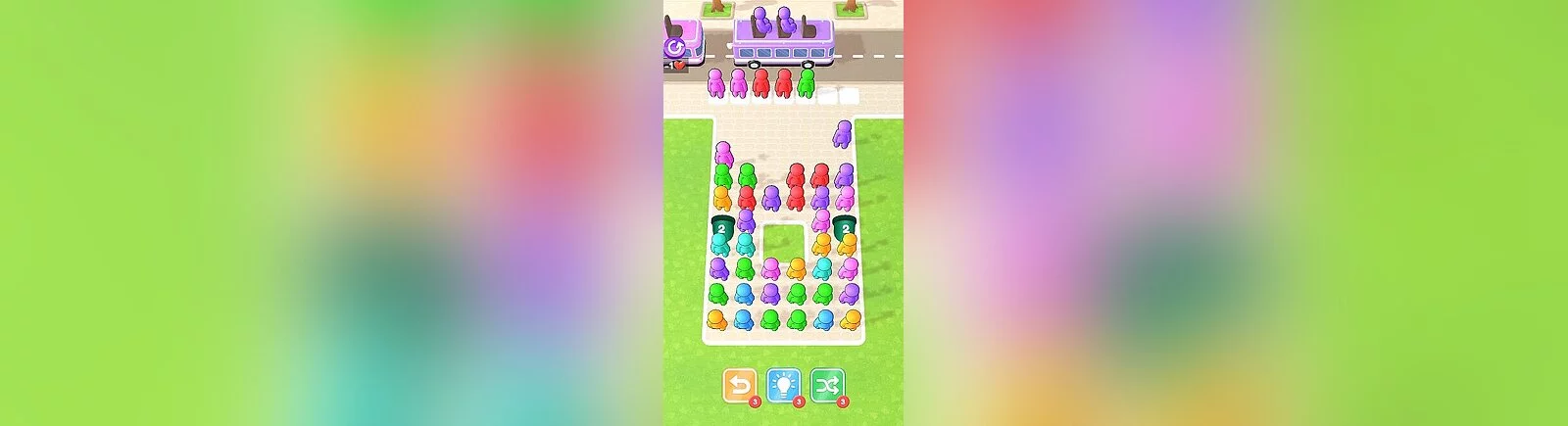 Bus Jam Sort - что это за игра, трейлер, системные требования, отзывы и оценки, цены и скидки, гайды и прохождение, похожие игры 