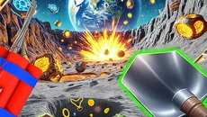 Space Mining 3D: Moon Digging - игра в жанре Космос