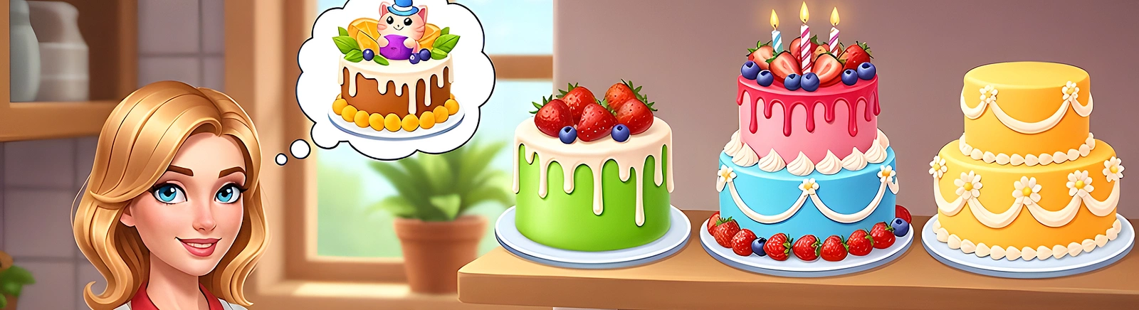 Все отзывы и оценки Cake Maker Baking Cake Games — 0 мнений
