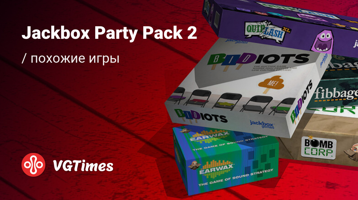 ТОП-6 - игры, похожие на Jackbox Party Pack 2 - список лучших игр наподобие  Jackbox Party Pack 2