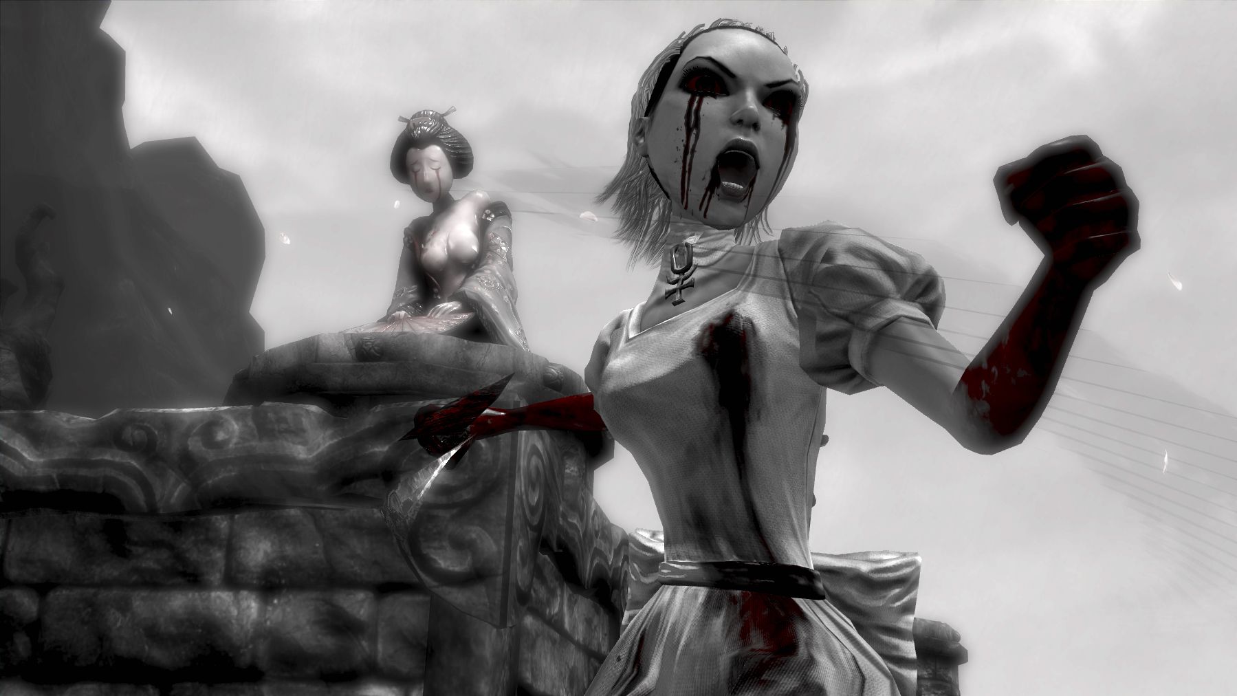 Скриншоты режима Hysteria из Alice: Madness Returns.