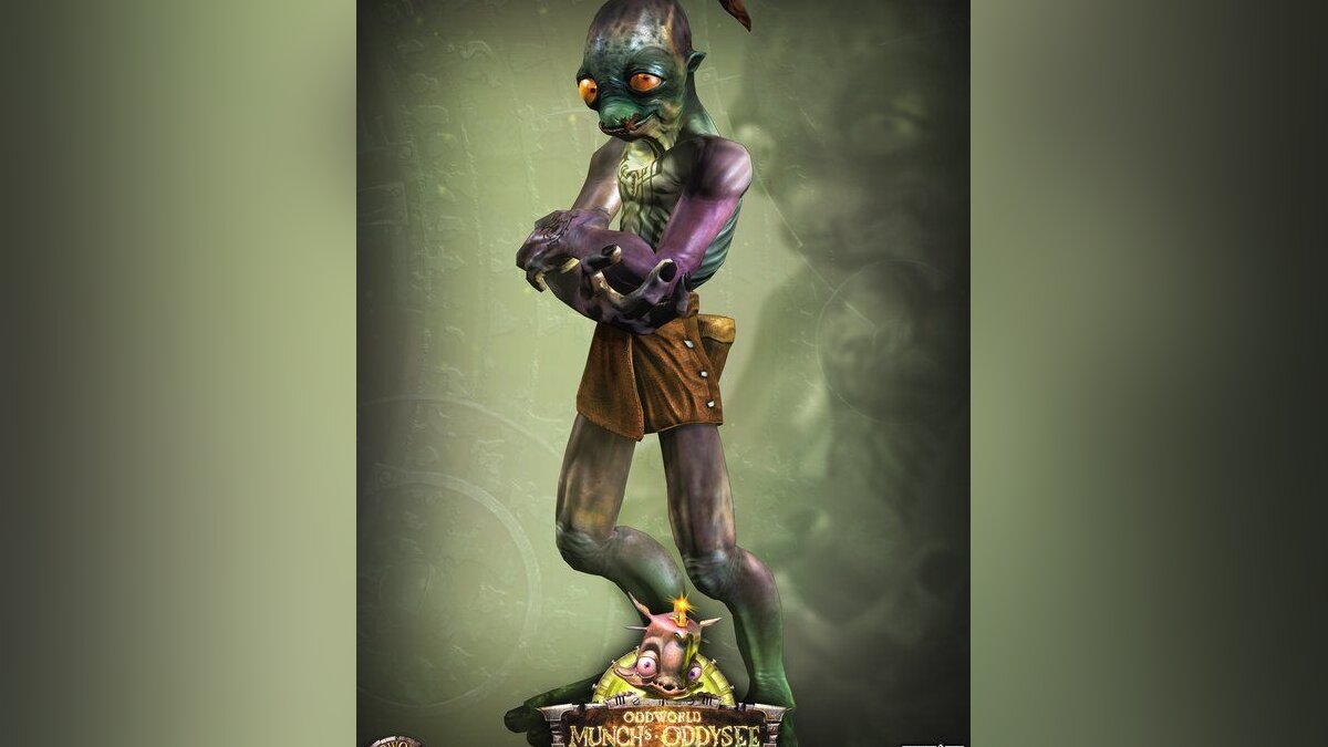 Главный герой Oddworld в HD качестве