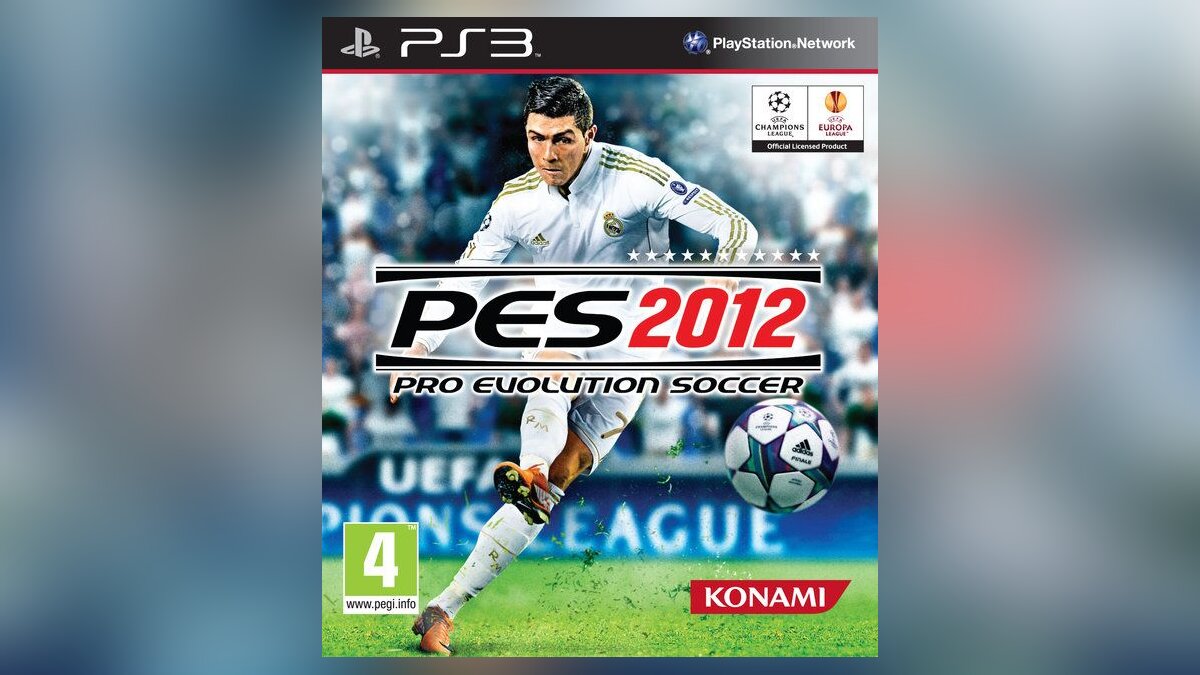 Криштиану Роналду стал лицом Pro Evolution Soccer 2012