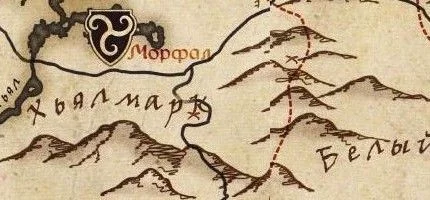 Карта The Elder Scrolls 5: Skyrim