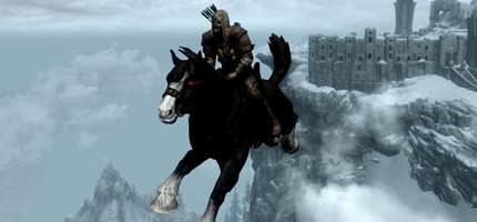 Как прокачаться в Skyrim при помощи одной только лошади