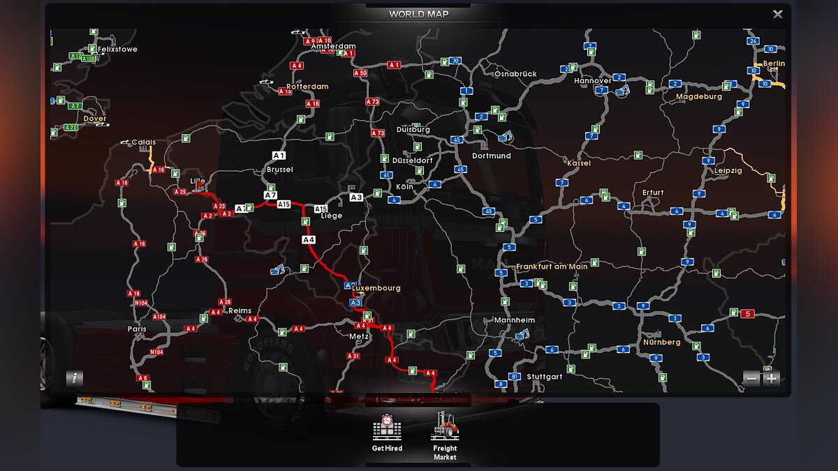 Euro Truck Simulator 2: о локации и записи звука грузовика