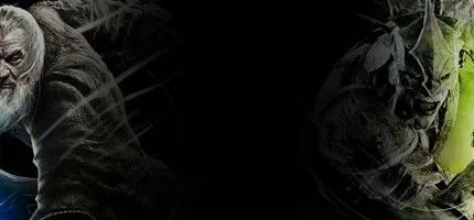 Гендальф и Голлум в Guardians of Middle-Earth