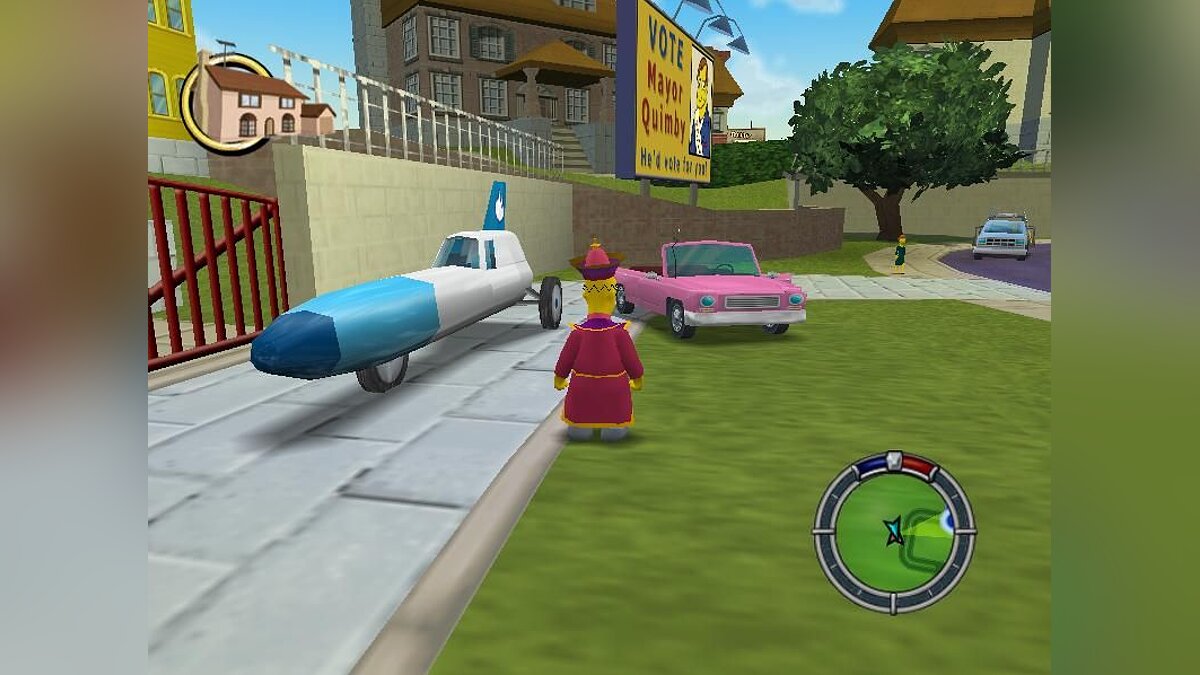 Секретные автомобили в Simpsons: Hit & Run