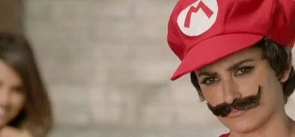 Сестры Круз в рекламе New Super Mario Bros 2