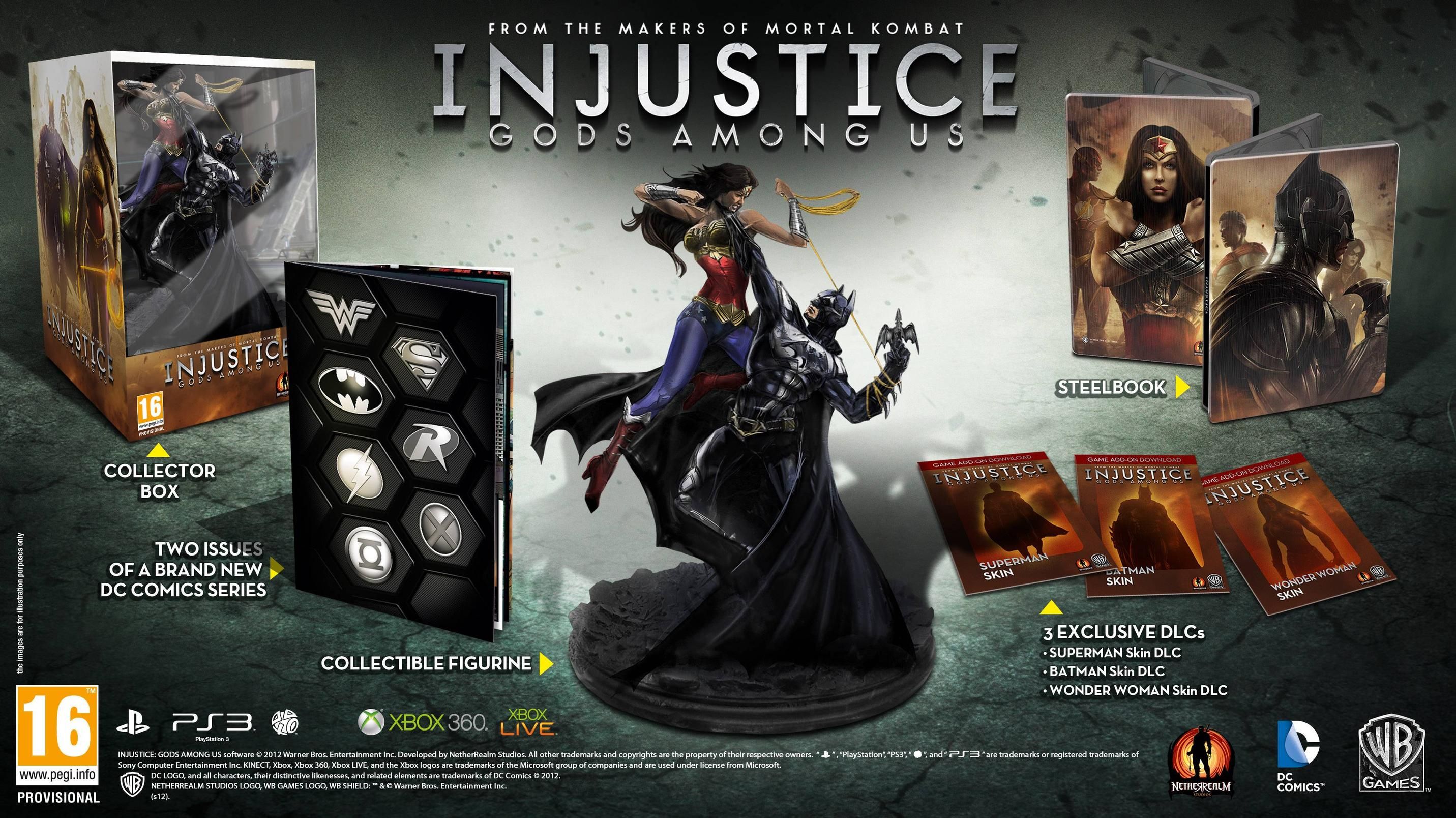 Анонсировано коллекционное издание Injustice: Gods Among Us