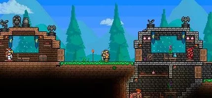 Трейлер консольного геймплея Terraria
