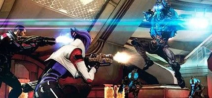 Mass Effect 3: Omega — скриншоты с участием Шепарда, Арии и Нурин