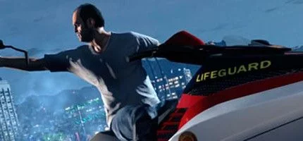 Парень на гидроцикле — новый скриншот GTA 5