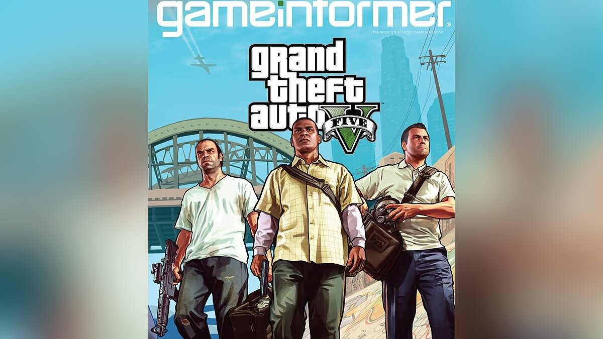 GTA 5 на обложке журнала Game Informer