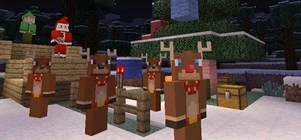 Для Minecraft Xbox 360 Edition готовится пак новогодних текстур