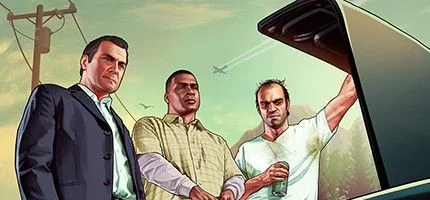 Новый арт GTA 5 засняли в торговой сети Gamestop