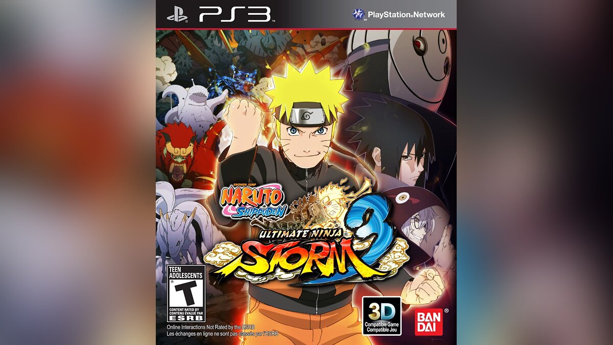 Опубликован бокс-арт Naruto Shippuden: Ultimate Ninja Storm 3