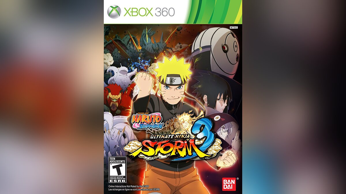 Опубликован бокс-арт Naruto Shippuden: Ultimate Ninja Storm 3