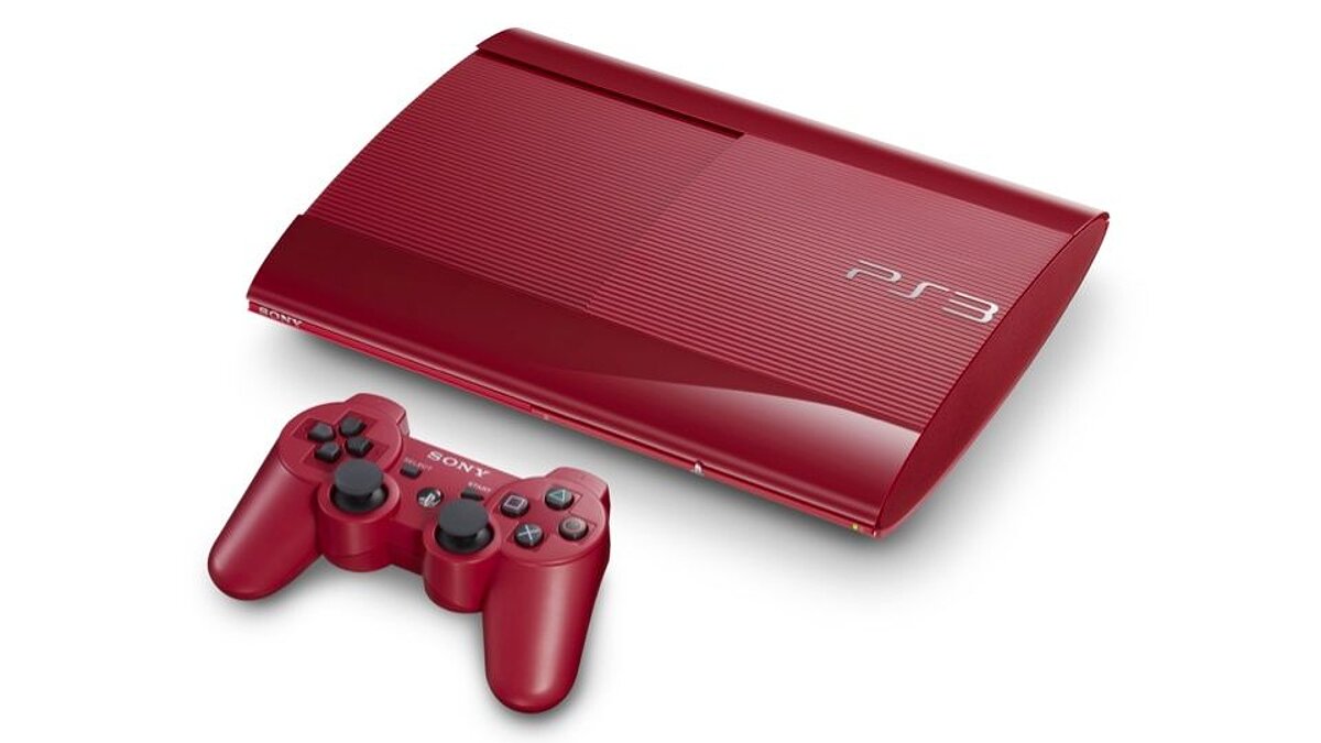 Super Slim PS3 выйдет в синей и красной расцветках