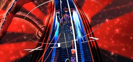 Камера в наследнице Audiosurf сделана в режиме от первого лица