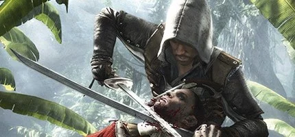 В геймплейном ролике Assassin's Creed 4 герой сразился с акулами