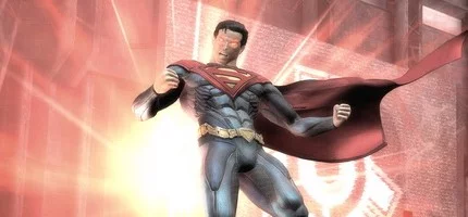 За место в финале «Боевой арены» сразились Супермен и Зелёный Фонарь; Бэтмен и Флэш