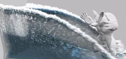 Смоделированная с помощью PhysX жидкость получилась лучше настоящей