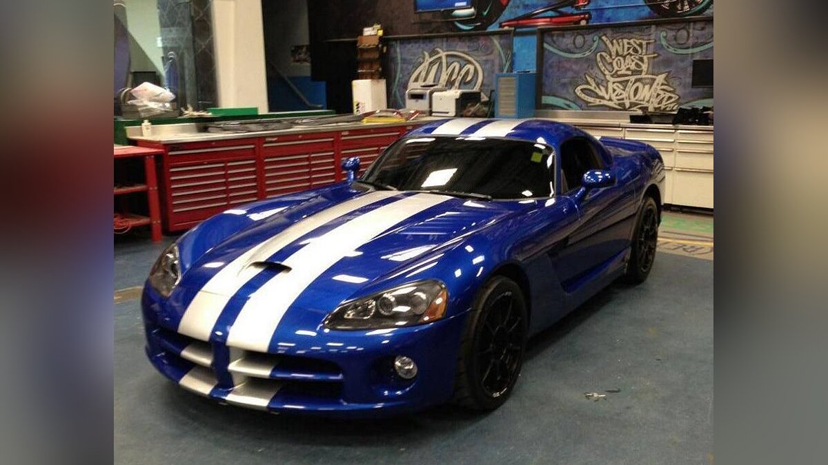 Banshee из GTA 5 воссоздали на основе Dodge Viper