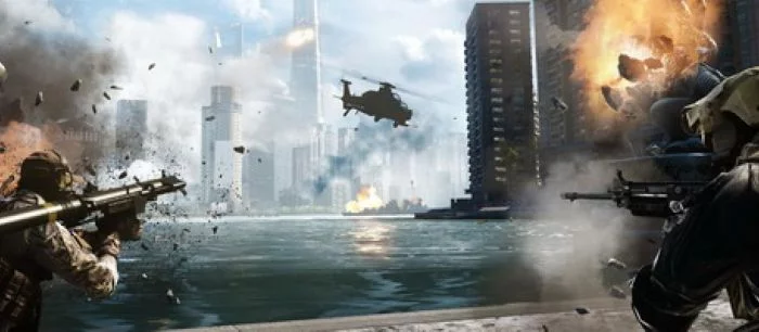 Баг в Battlefield 4 превратил карту Siege of Shanghai в подводный город