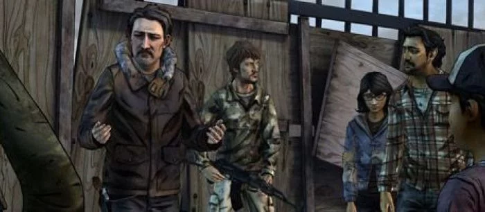 На первых скриншотах The Walking Dead: Episode 3 — In Harm's Way Клементина находится под прицелом винтовок