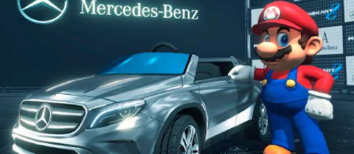 Новое DLC для Mario Kart 8 позволит прокатиться на автомобиле Mercedes Benz