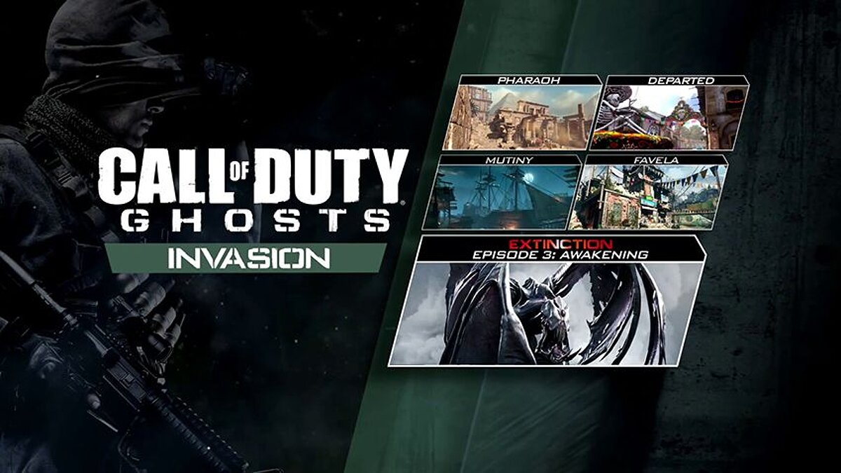 Геймплейное видео дополнения Invasion для Call of Duty: Ghosts оказалось  наполнено скелетами и черепами