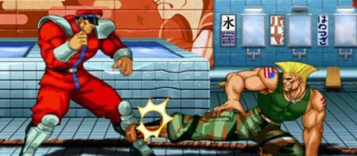 Аквариумные рыбки столкнулись в схватке в Street Fighter 2
