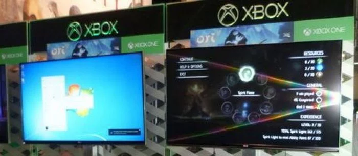 Microsoft снова использовала PC для демонстрации XOne-проектов