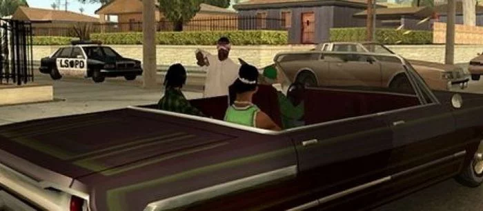 Появился геймплей обновлённой GTA: San Andreas