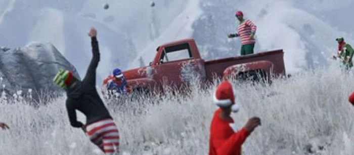 В GTA Online появится возможность бросаться снежками