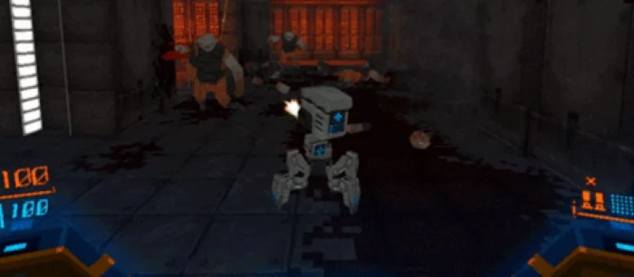 Кровавый угар показали в рекламе шутера Strafe