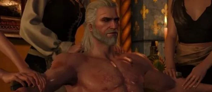 Разработчикам Witcher 3 понадобилось 16 часов, чтобы снять все постельные сцены для игры