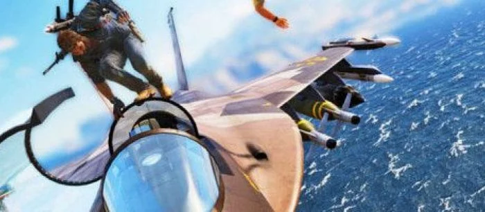 На свежих скриншотах Just Cause 3 герой оседлал самолет
