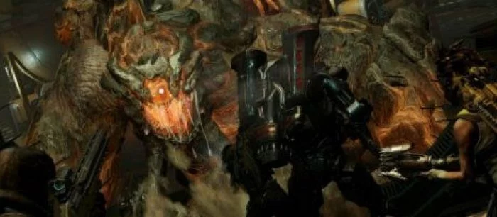 Геймплейный ролик Evolve показал Бегемота в действии